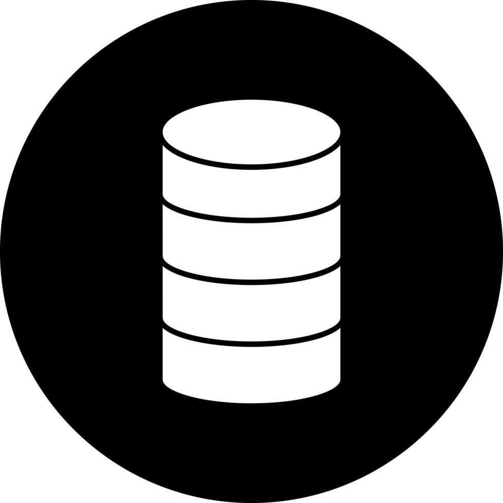 base de données vecteur icône style