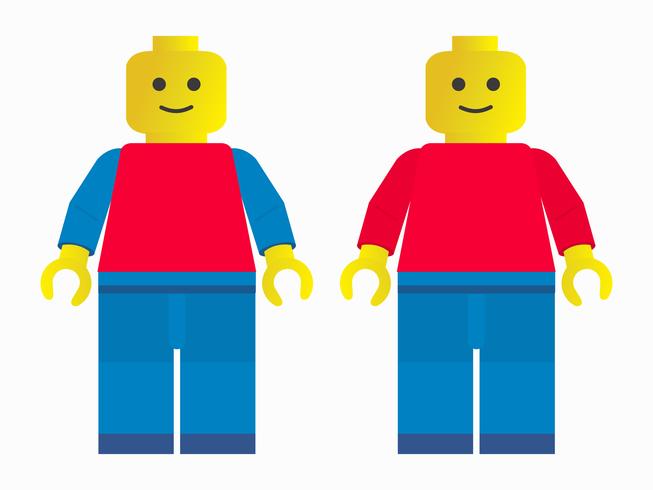 Gratuit SVG Lego Vector Man