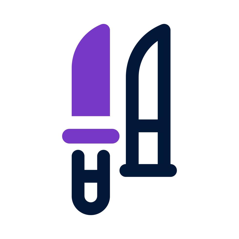 icône de couteau pour votre site Web, mobile, présentation et conception de logo. vecteur