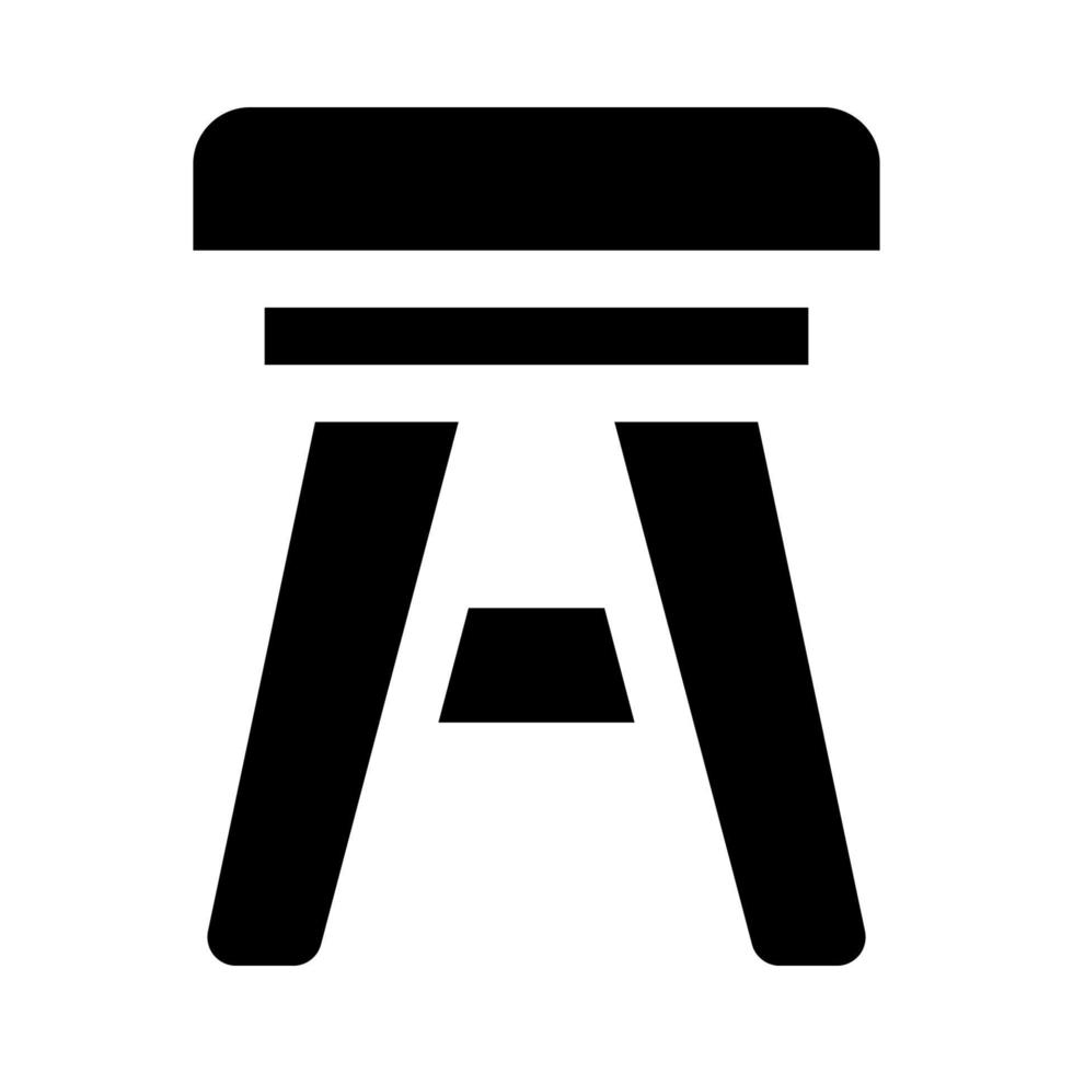 tabouret icône pour votre site Internet, mobile, présentation, et logo conception. vecteur