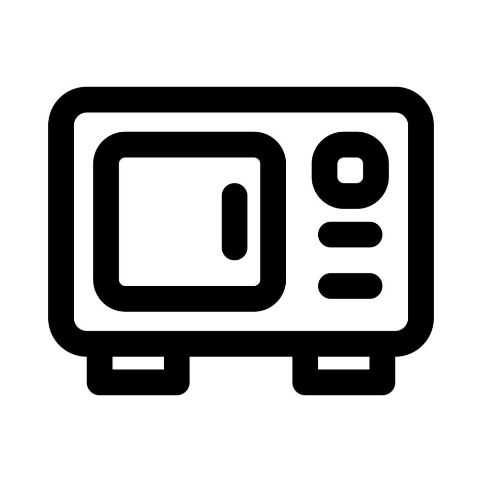 icône micro-ondes pour votre site Web, mobile, présentation et conception de logo. vecteur