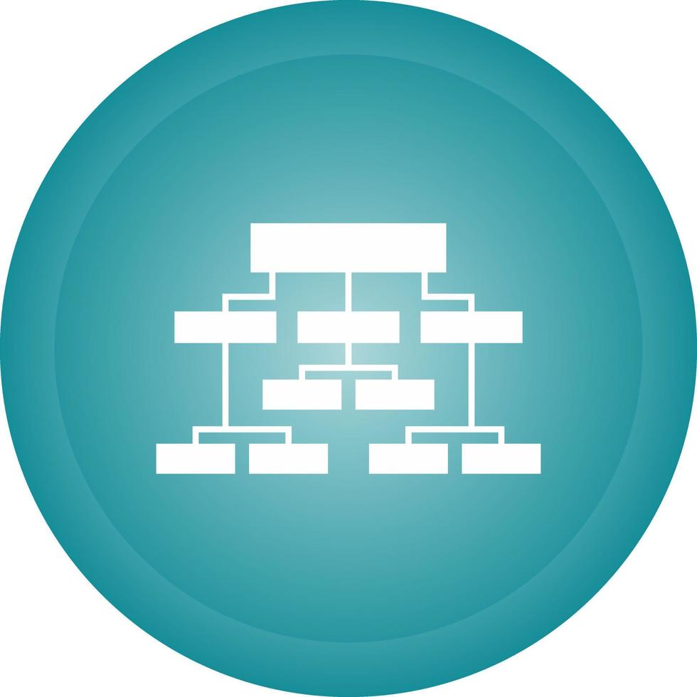 icône de vecteur de structure d'entreprise