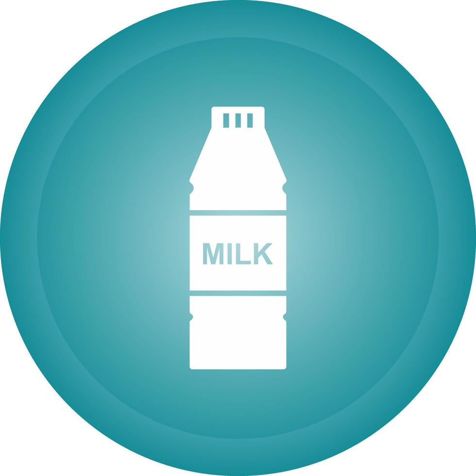 icône de vecteur de bouteille de lait