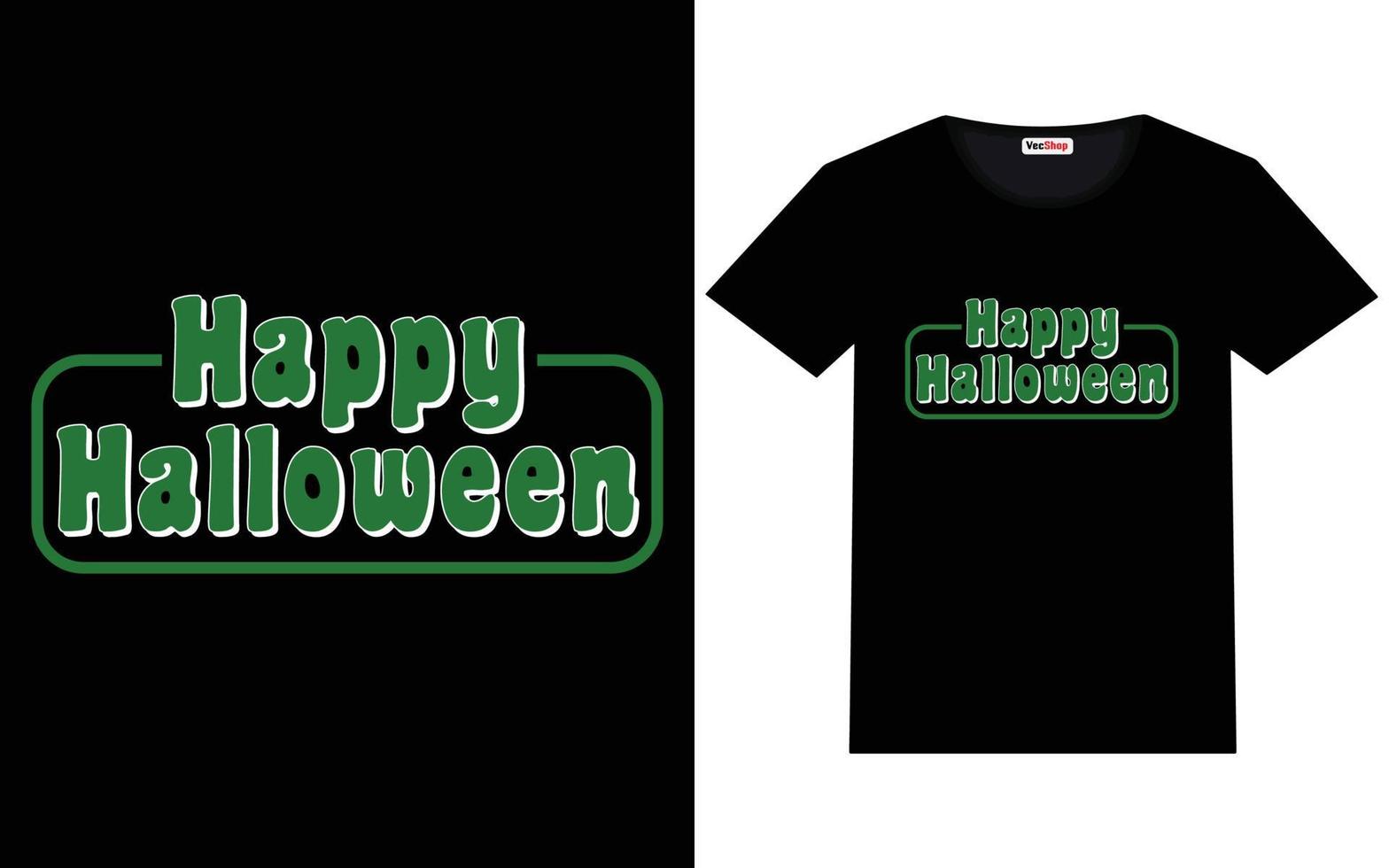 branché Halloween graphique ancien typographie et caractères t chemise conception vecteur