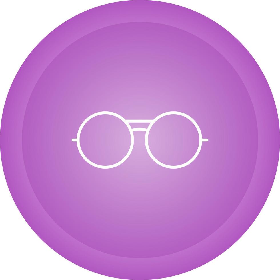 icône de vecteur de lunettes vintage