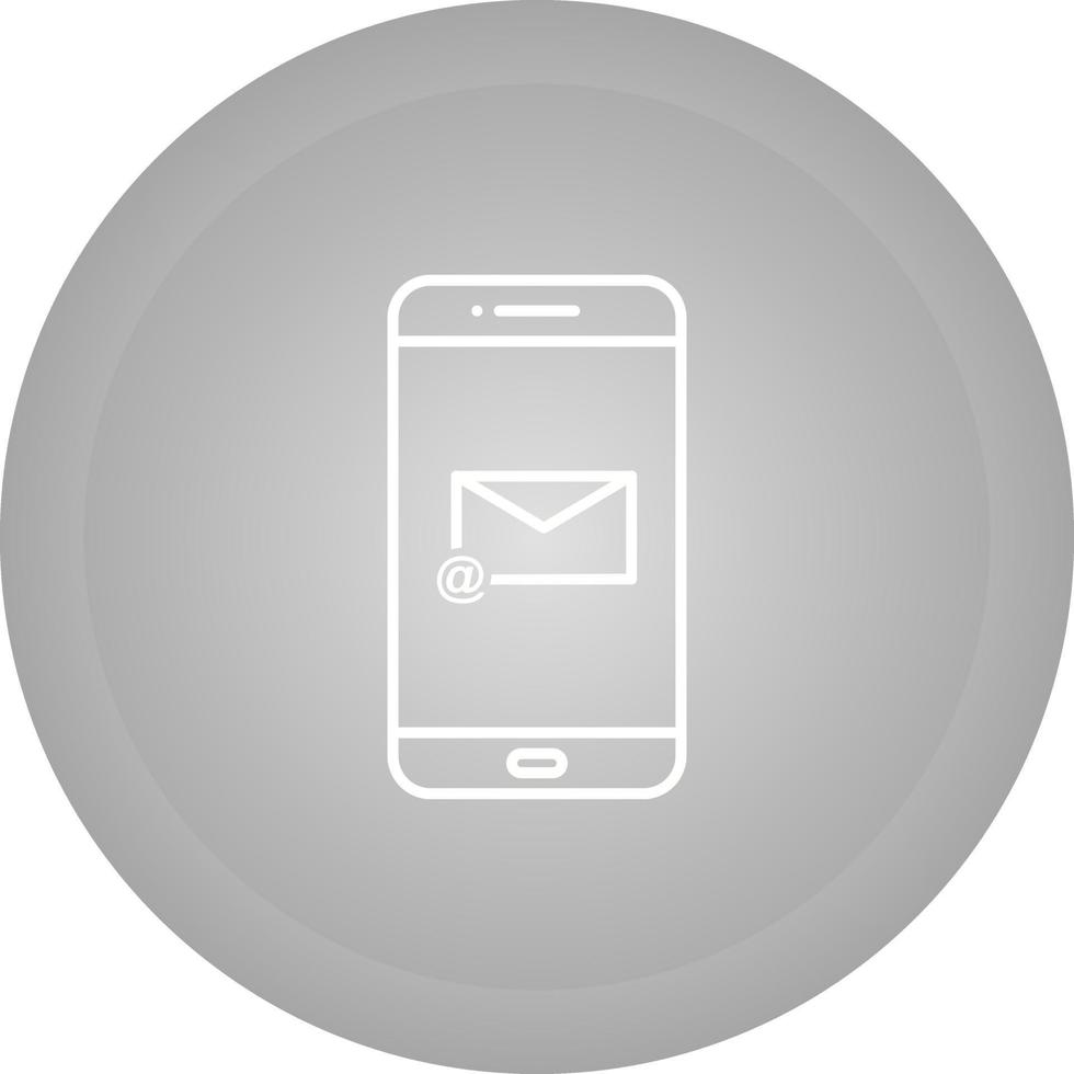 icône de vecteur d'application de messagerie