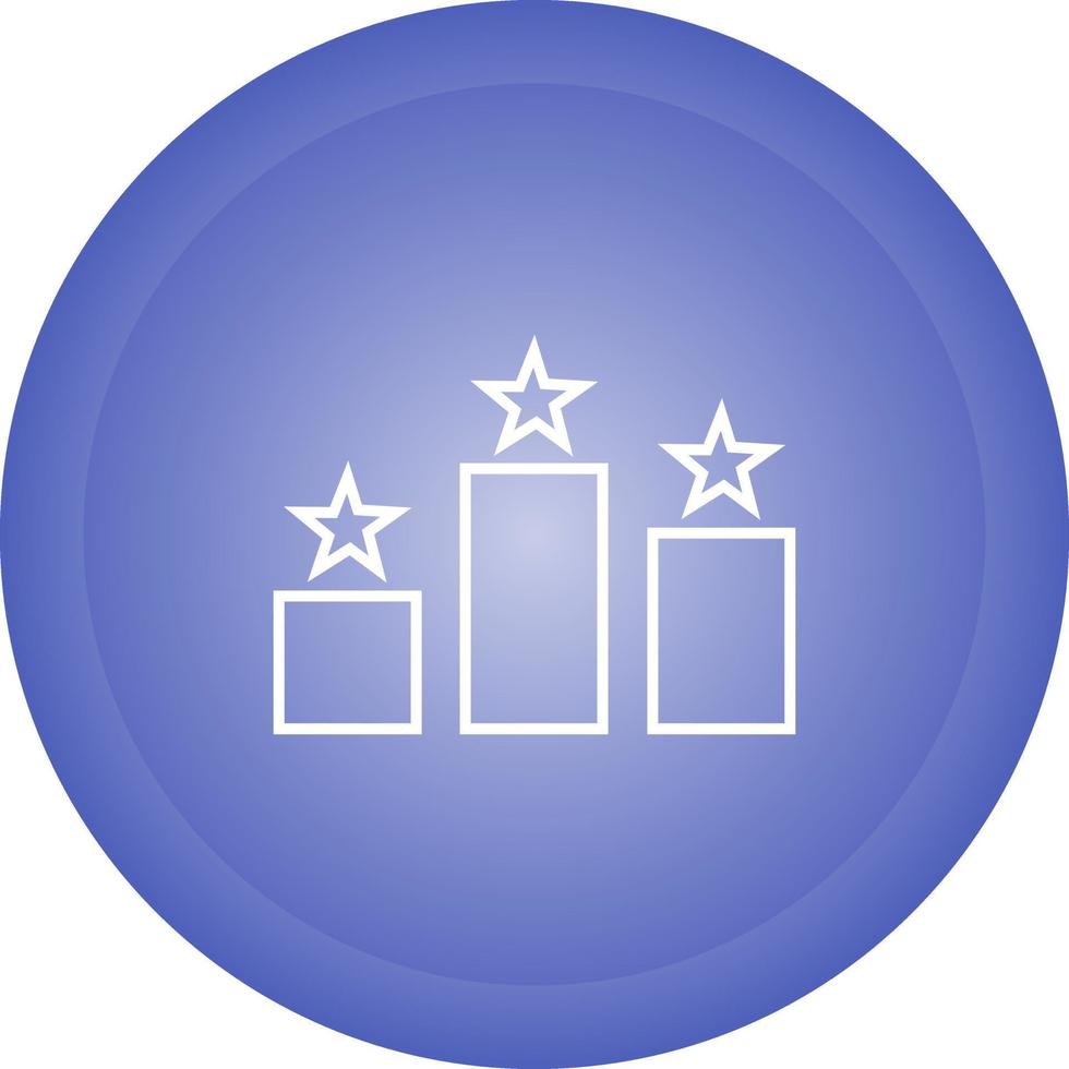 icône de vecteur de classement