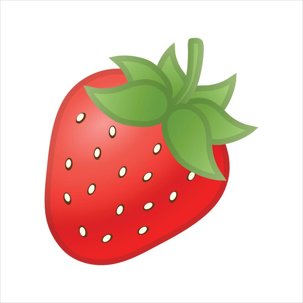 vecteur d'illustration de fraise