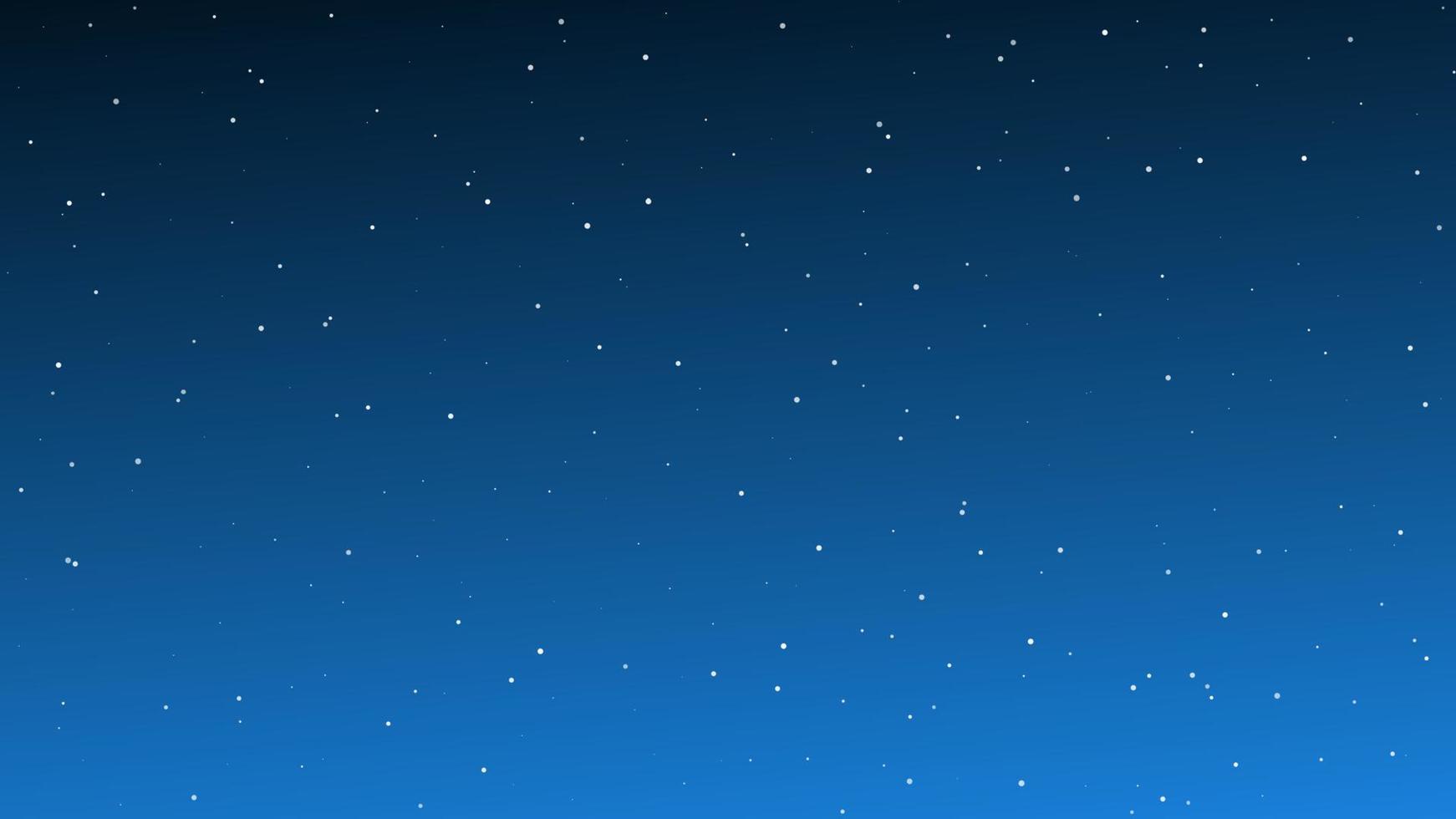 ciel nocturne avec de nombreuses étoiles. fond de nature abstraite avec poussière d'étoiles dans l'univers profond. illustration vectorielle. vecteur