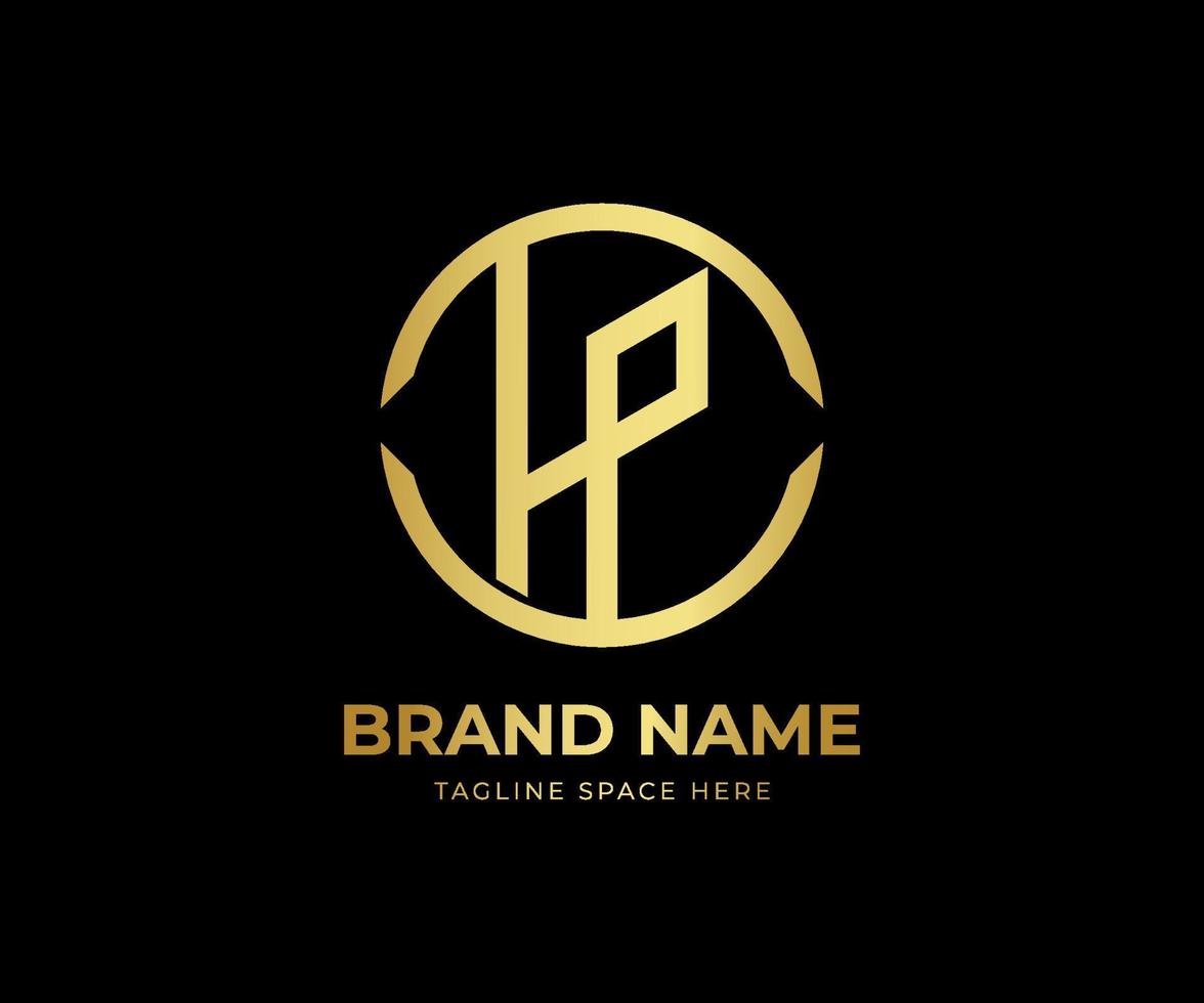 hp Créatif lettre l'image de marque professionnel logo. lettre logo pour ch. vecteur