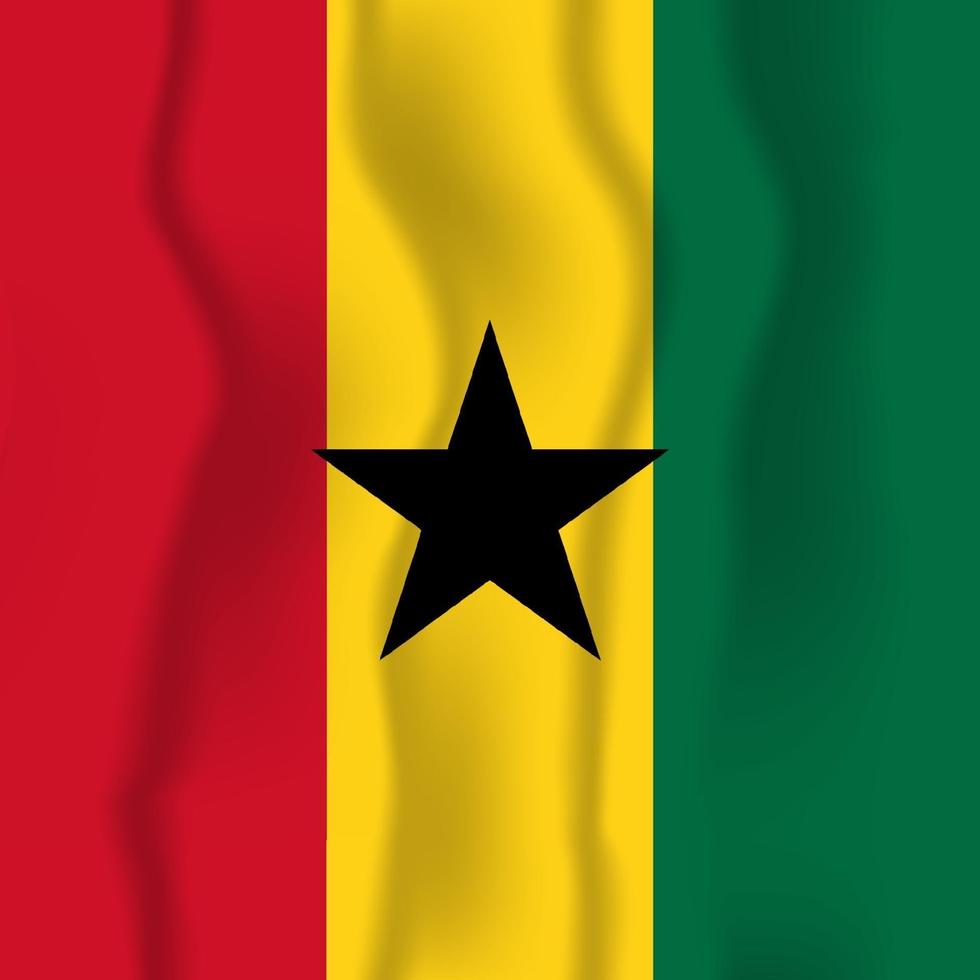 vecteur de la fête de l'indépendance ghana