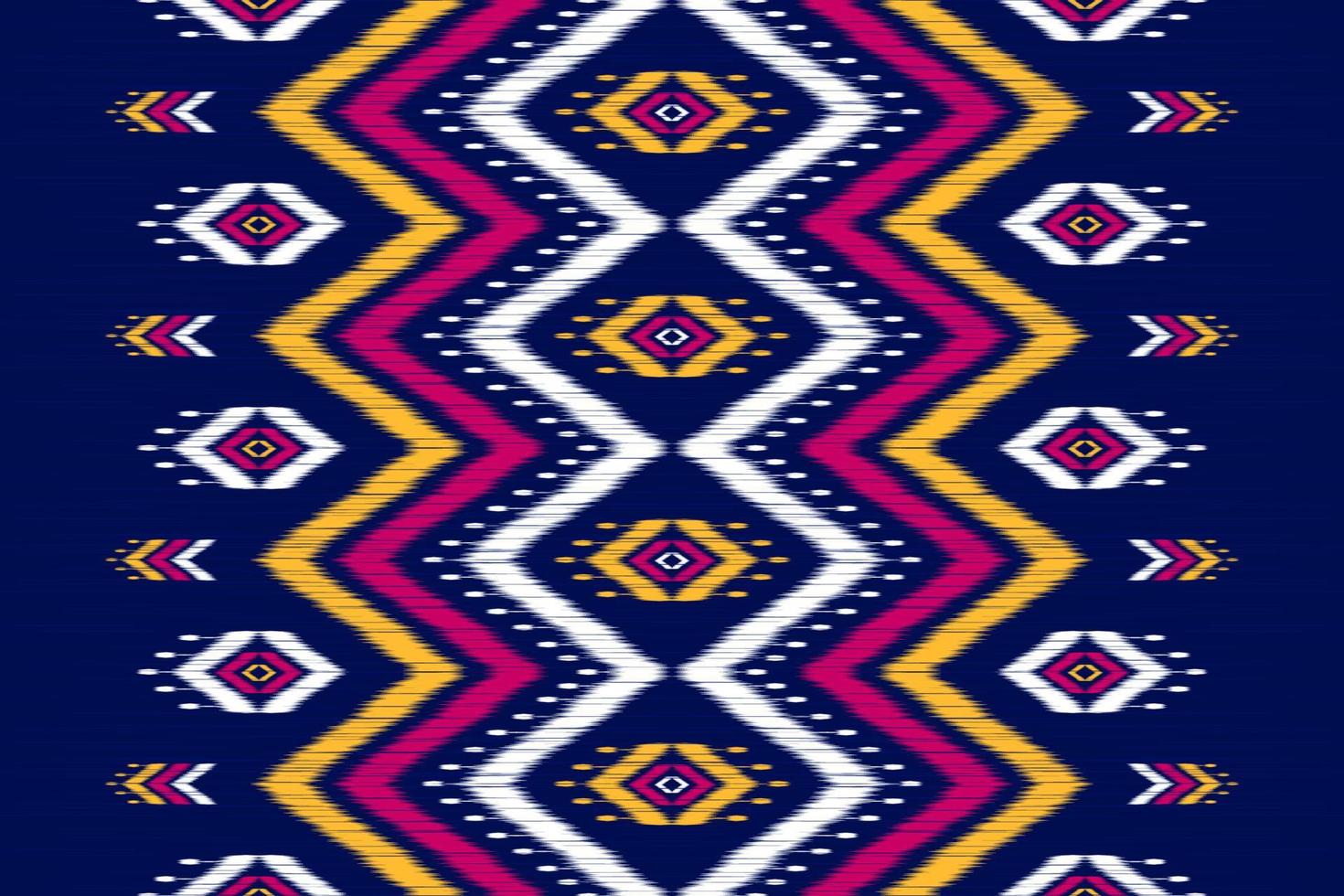 tapis ethnique motif tribal art. modèle sans couture ikat ethnique. style américain, mexicain. vecteur