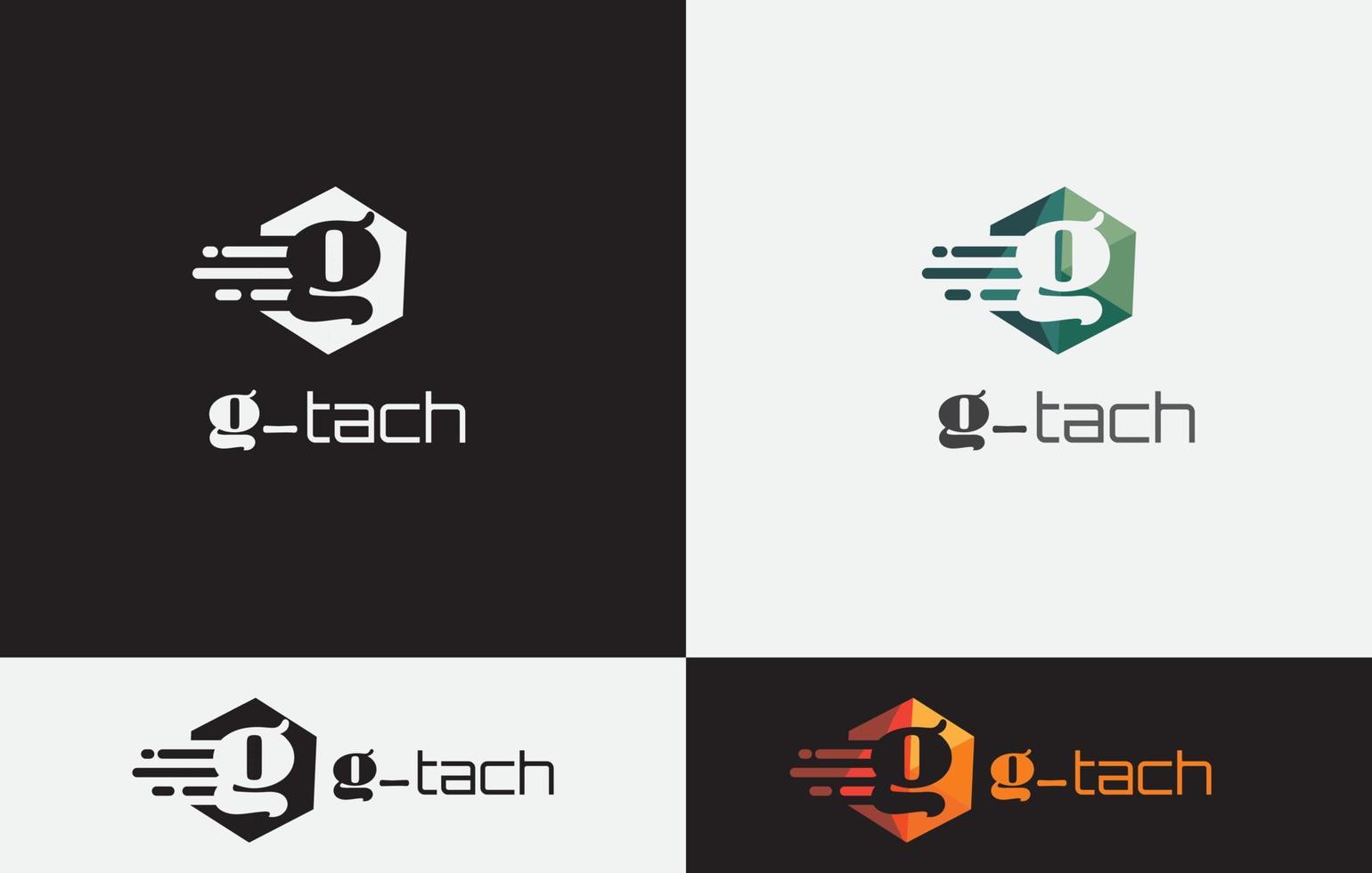 g lettre logo conception vecteur art eps