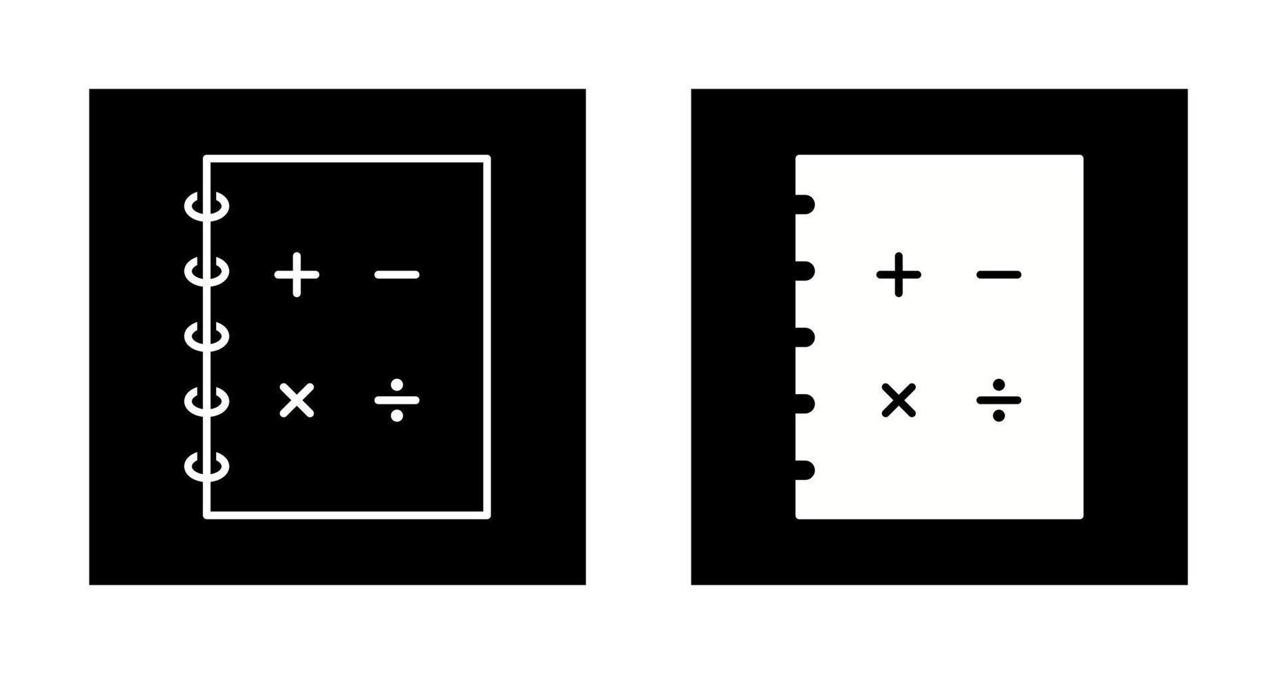 icône de vecteur de mathématiques