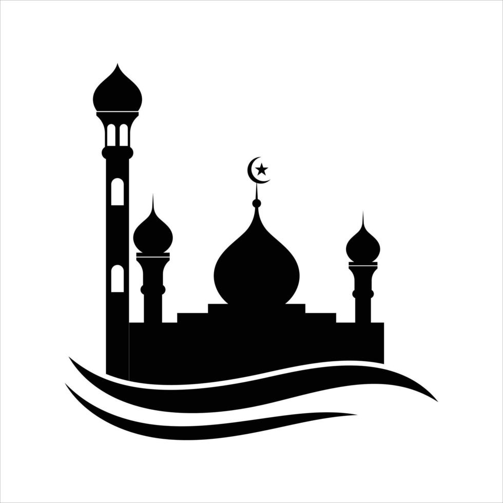 mosquée illustration vecteur