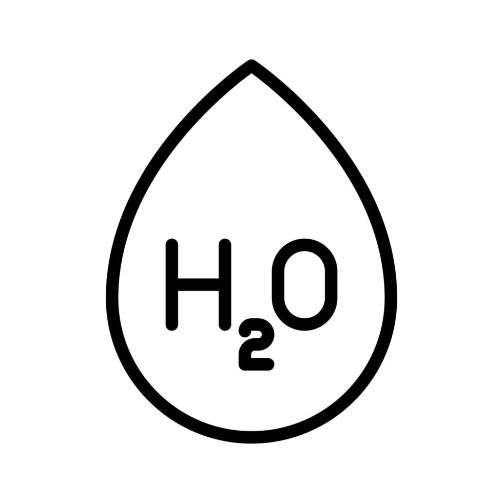 l'eau vecteur icône. arrosage illustration signe. en buvant symbole ou logo.