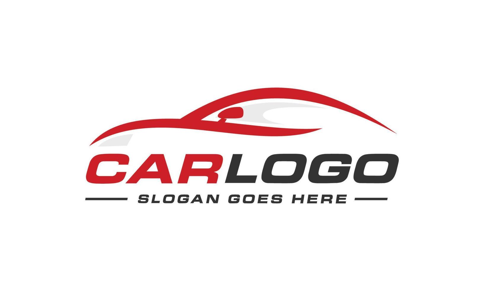 vecteur de conception de logo automobile voiture