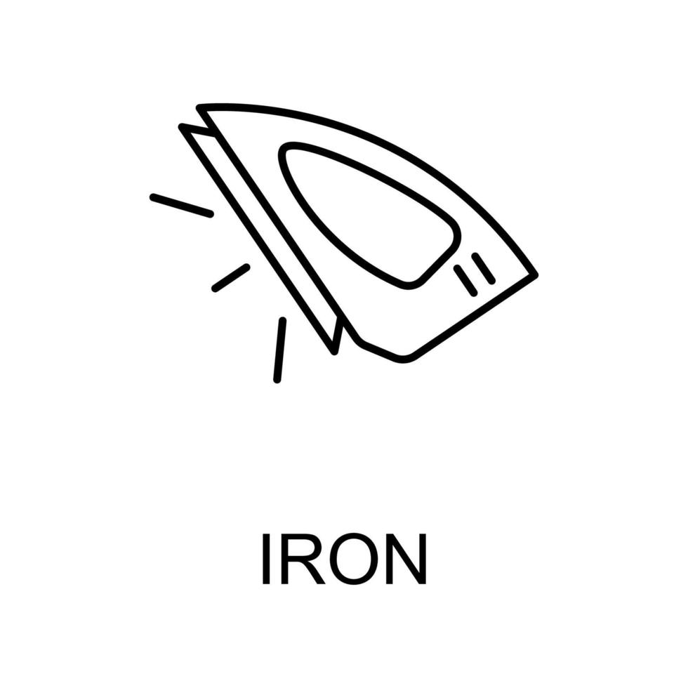 icône de vecteur de fer