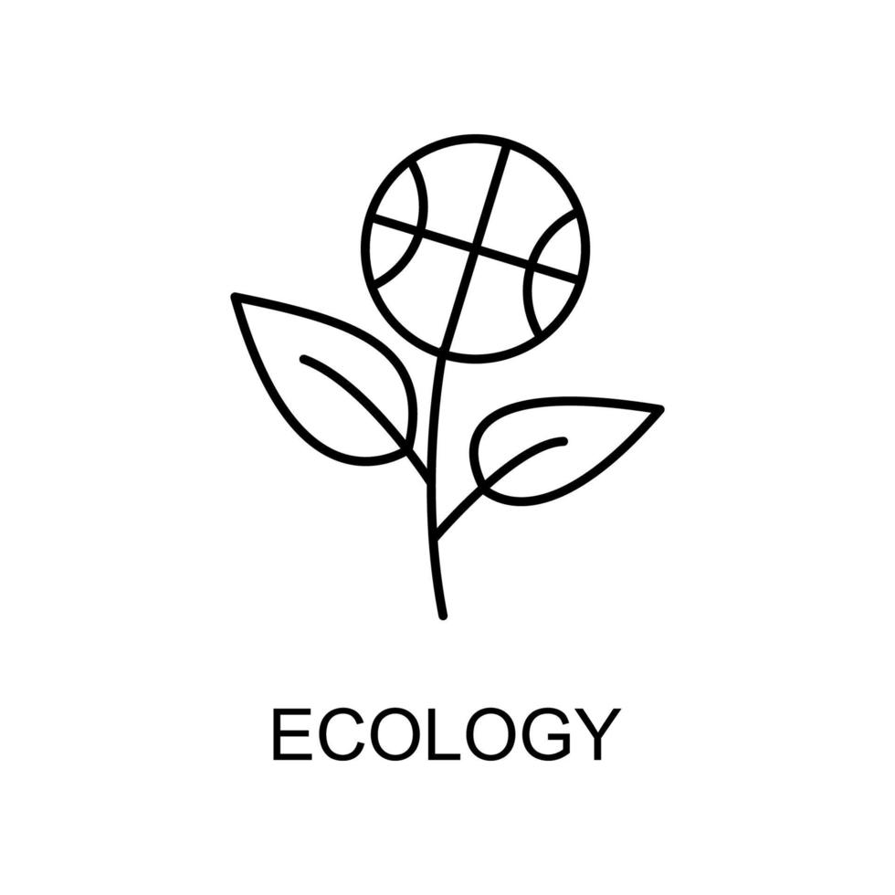 icône de vecteur d'écologie