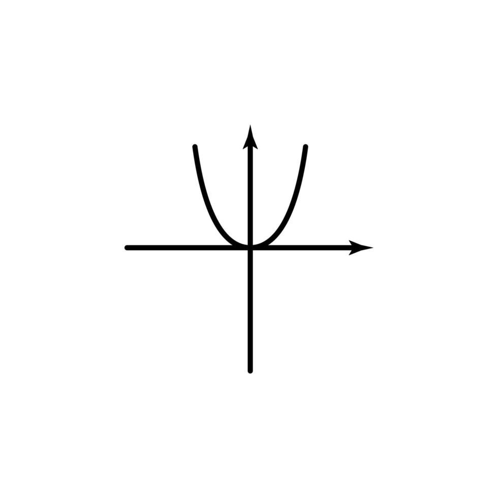 diagramme dans la physique ligne vecteur icône