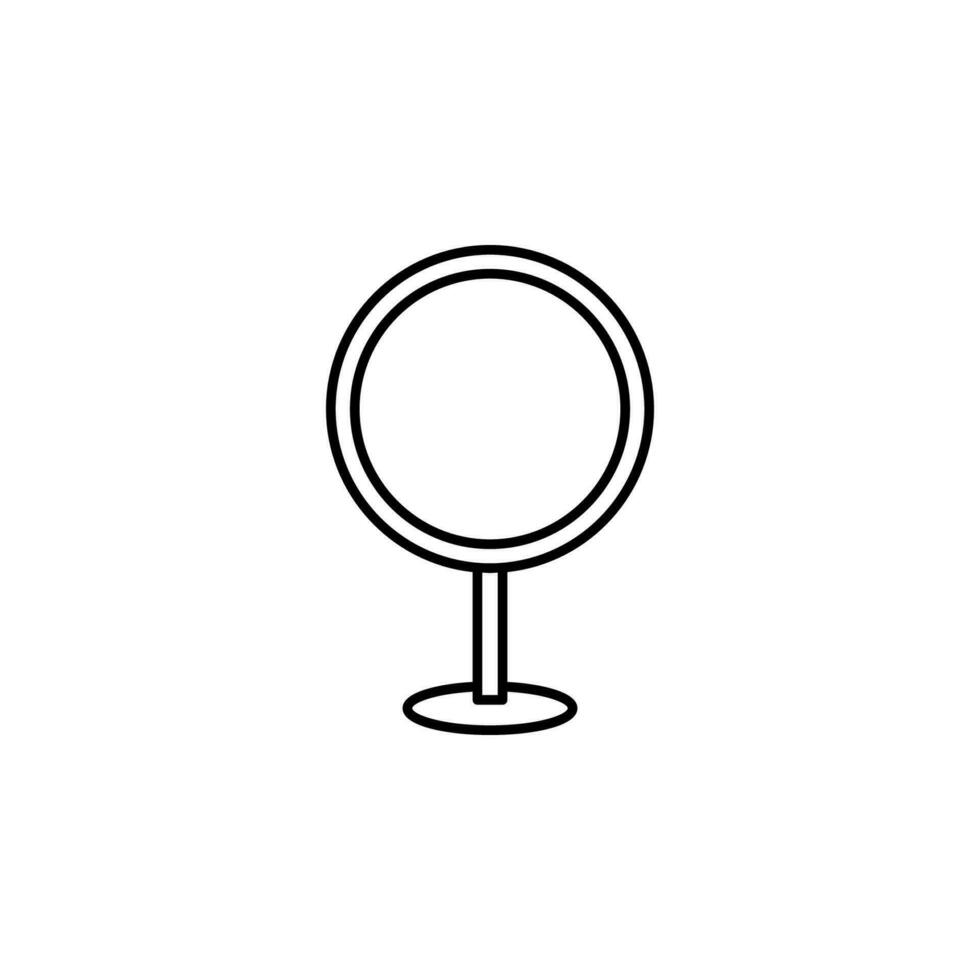 icône de vecteur de miroir
