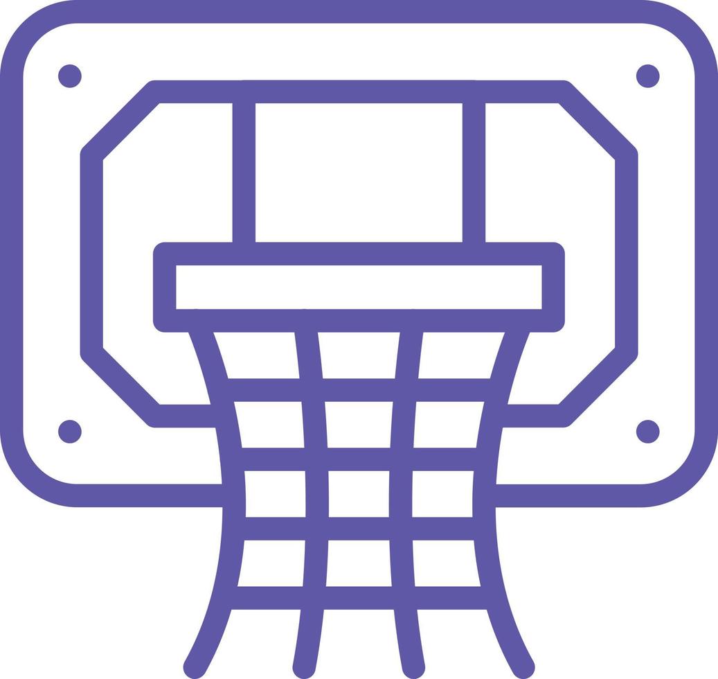 basketball cerceau vecteur icône conception