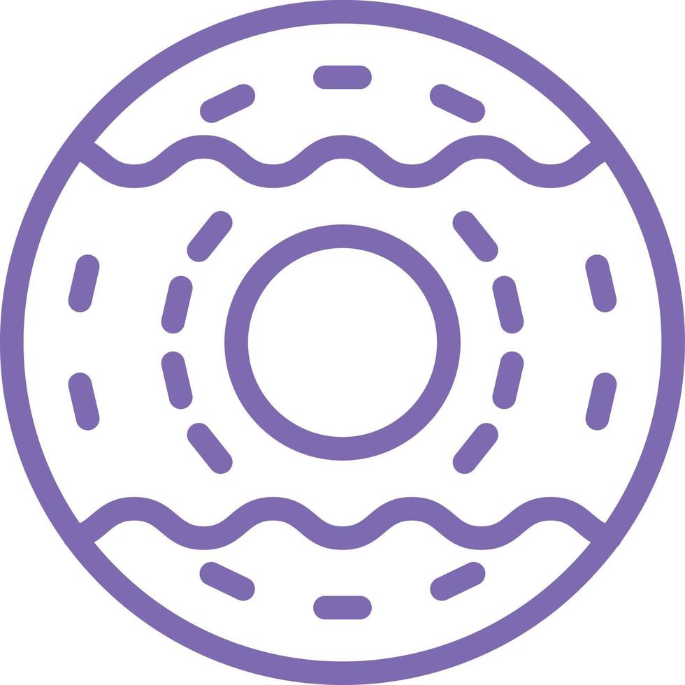 Donut vecteur icône conception