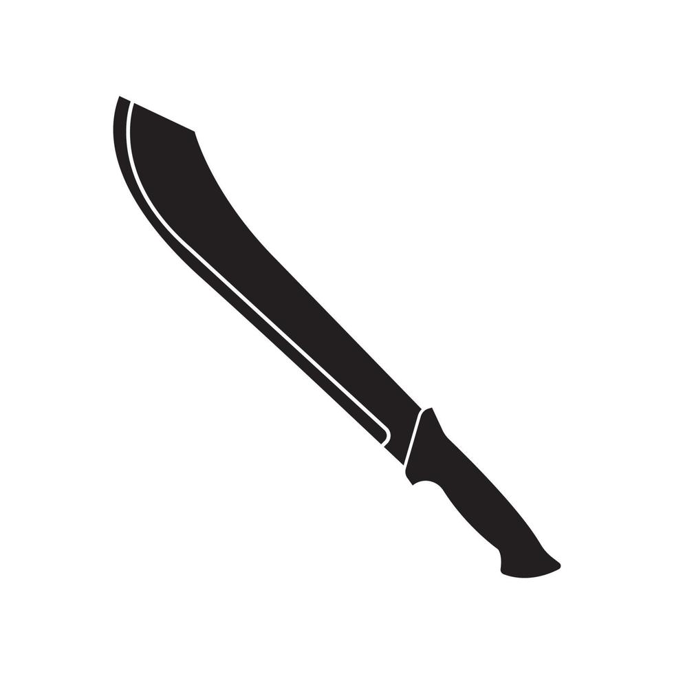 machette icône symbole, illustration conception modèle vecteur