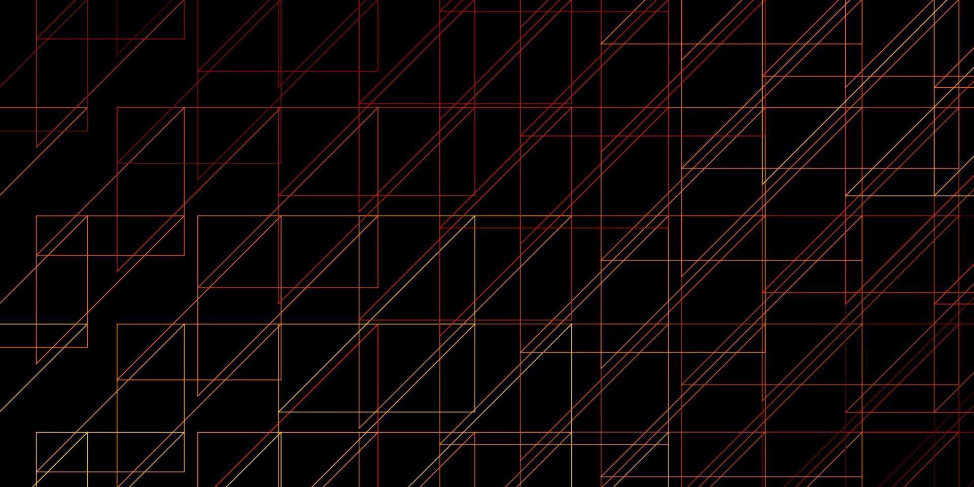 disposition de vecteur orange foncé avec des lignes.