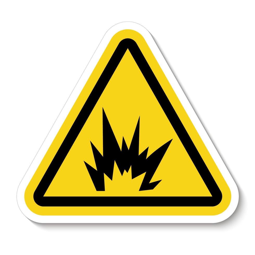 signe de symbole de danger arc flash, illustration vectorielle, isoler sur l'étiquette de fond blanc .eps10 vecteur