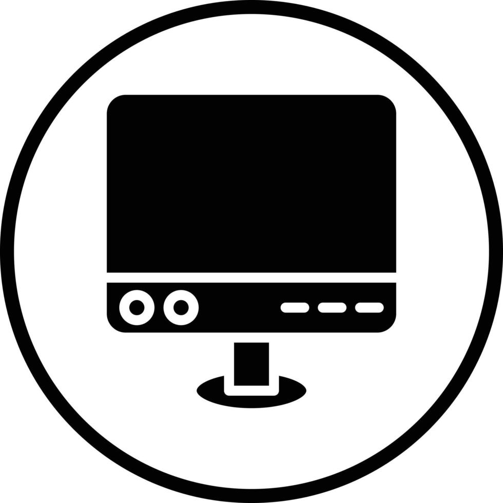 conception d'icône de vecteur d'ordinateur