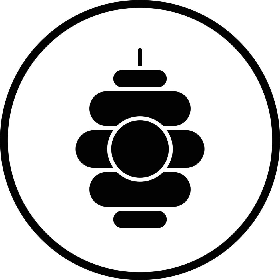 conception d'icône de vecteur de ruche