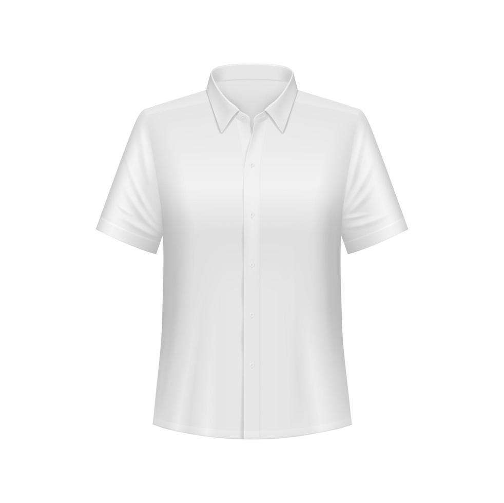 blanc Hommes chemise ou polo maquette, 3d vecteur sark