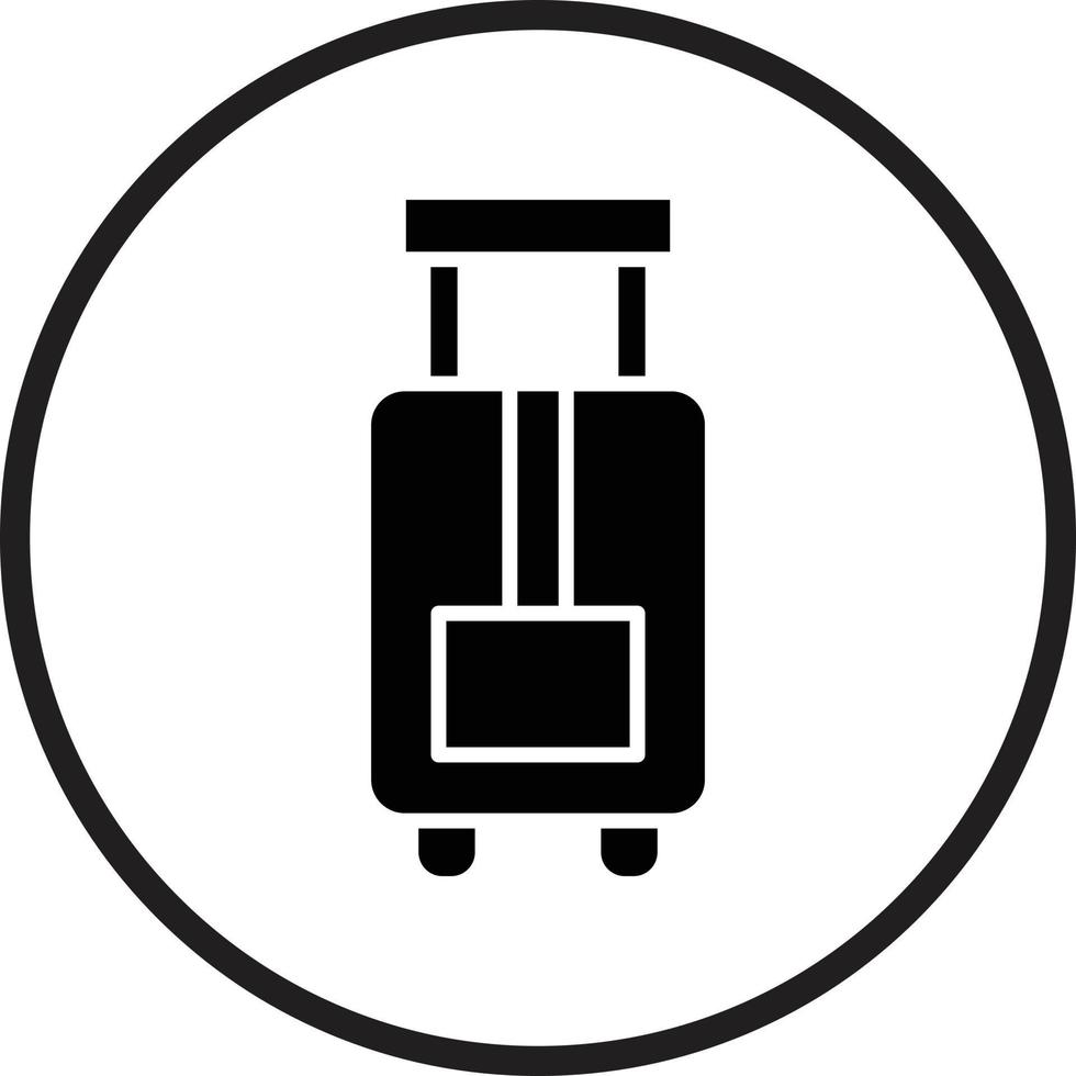 conception d'icône de vecteur de bagages