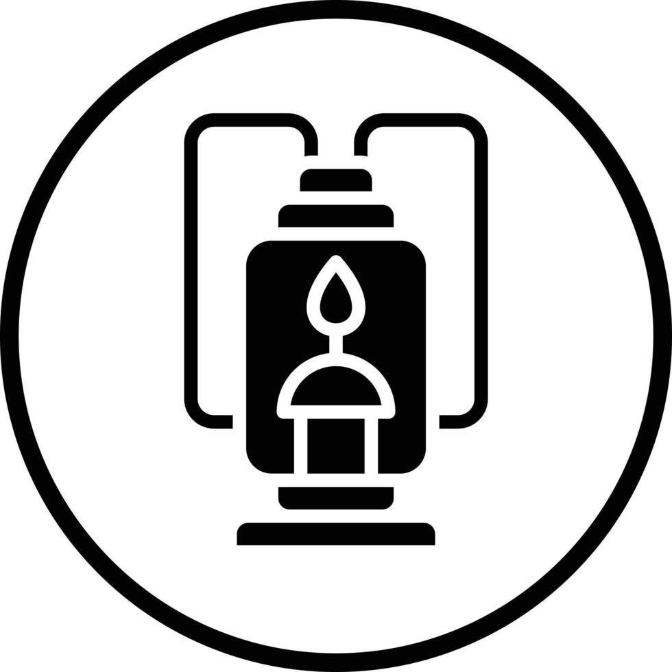conception d'icône vecteur lanterne