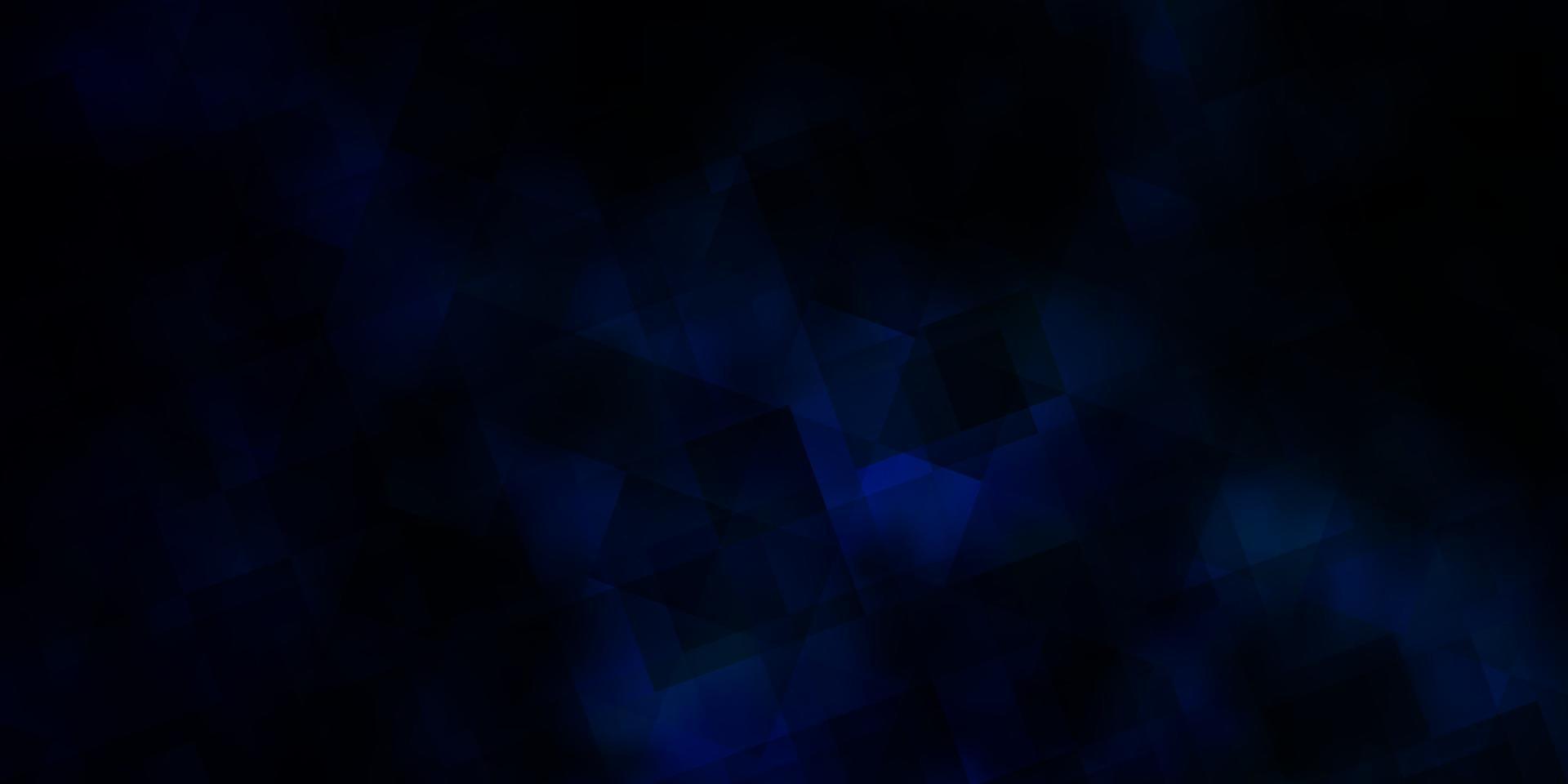 fond de vecteur bleu foncé avec un style polygonal.