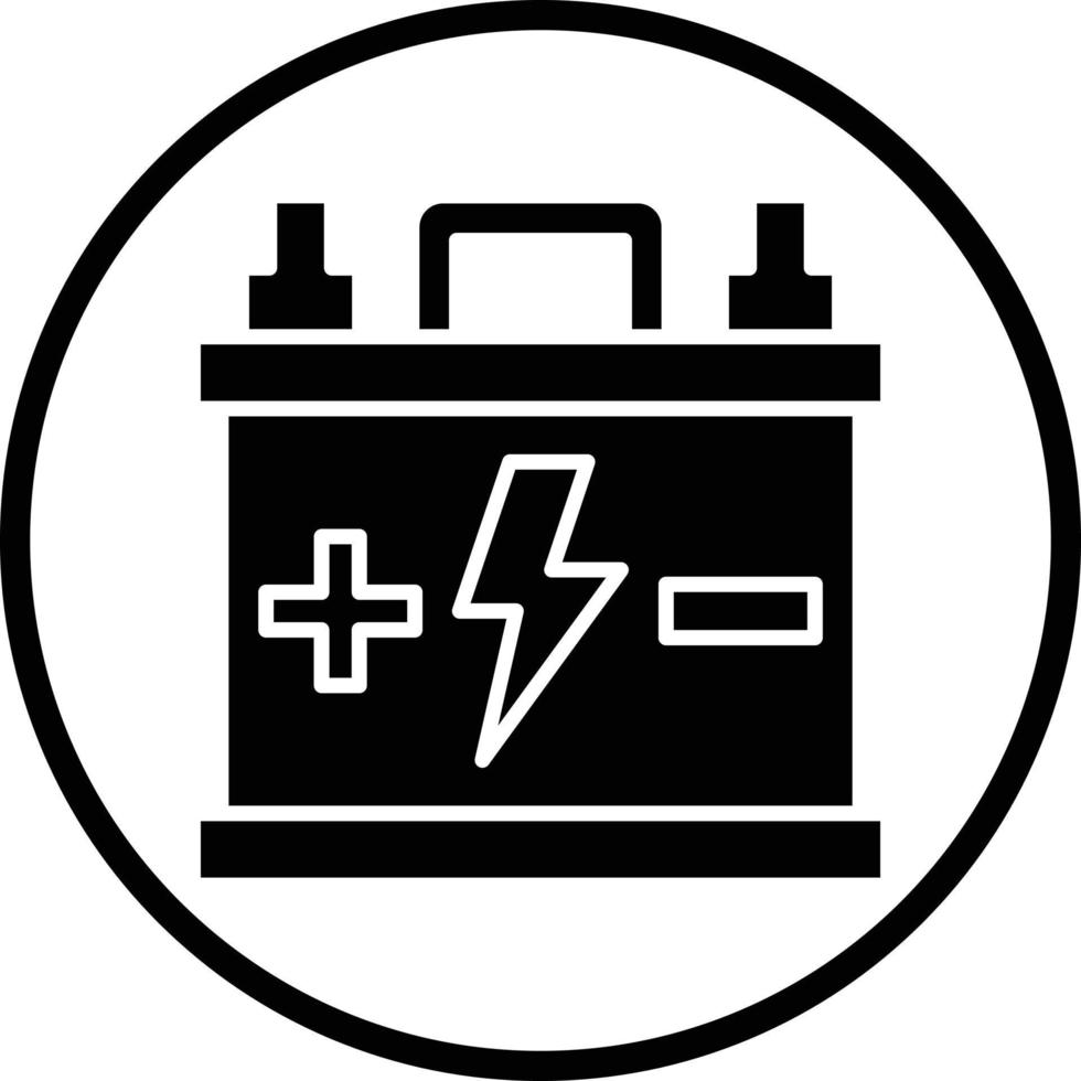 conception d'icône de vecteur de batterie