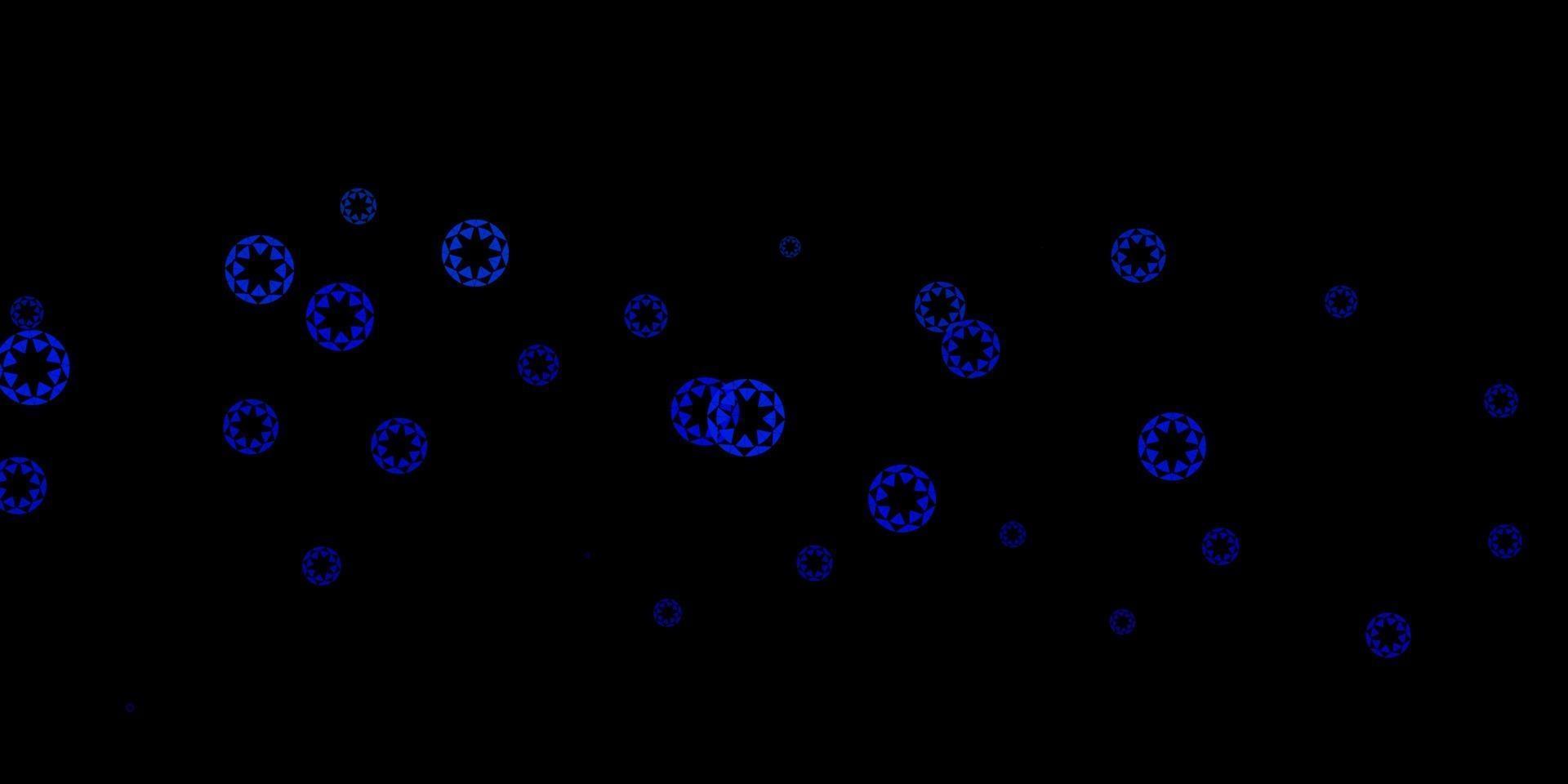 disposition de vecteur bleu foncé, vert avec des formes de cercle.