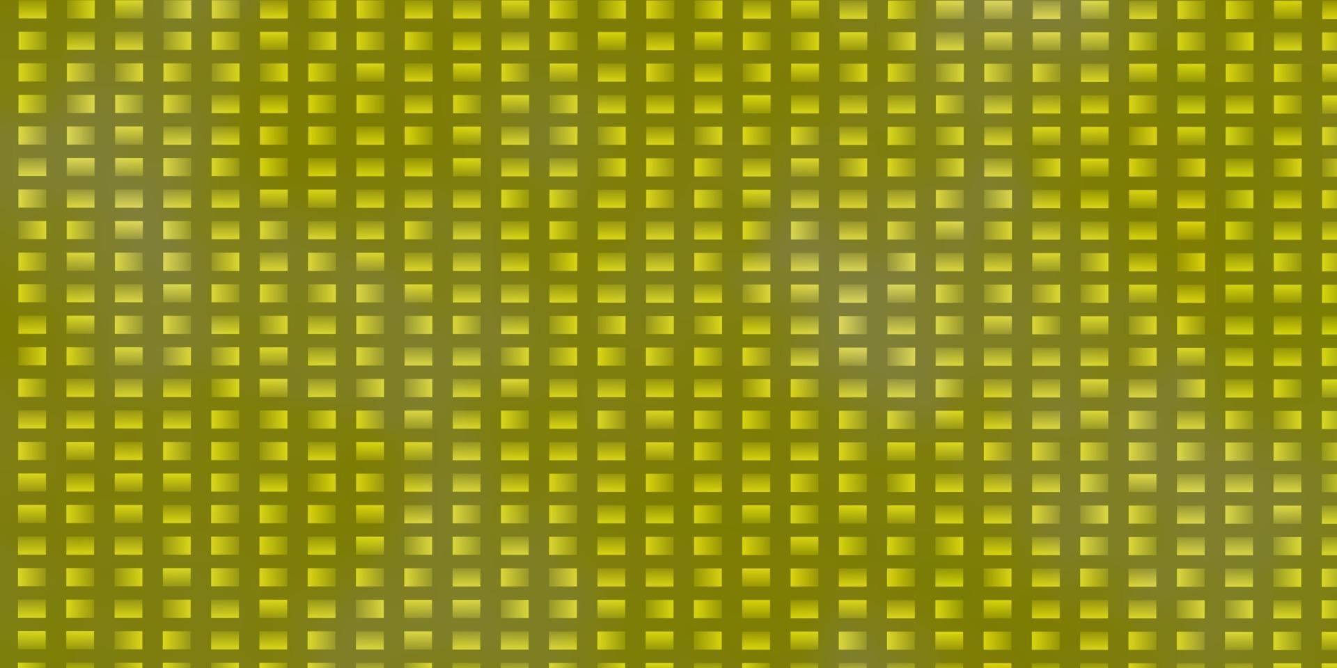 modèle vectoriel jaune clair avec des rectangles.