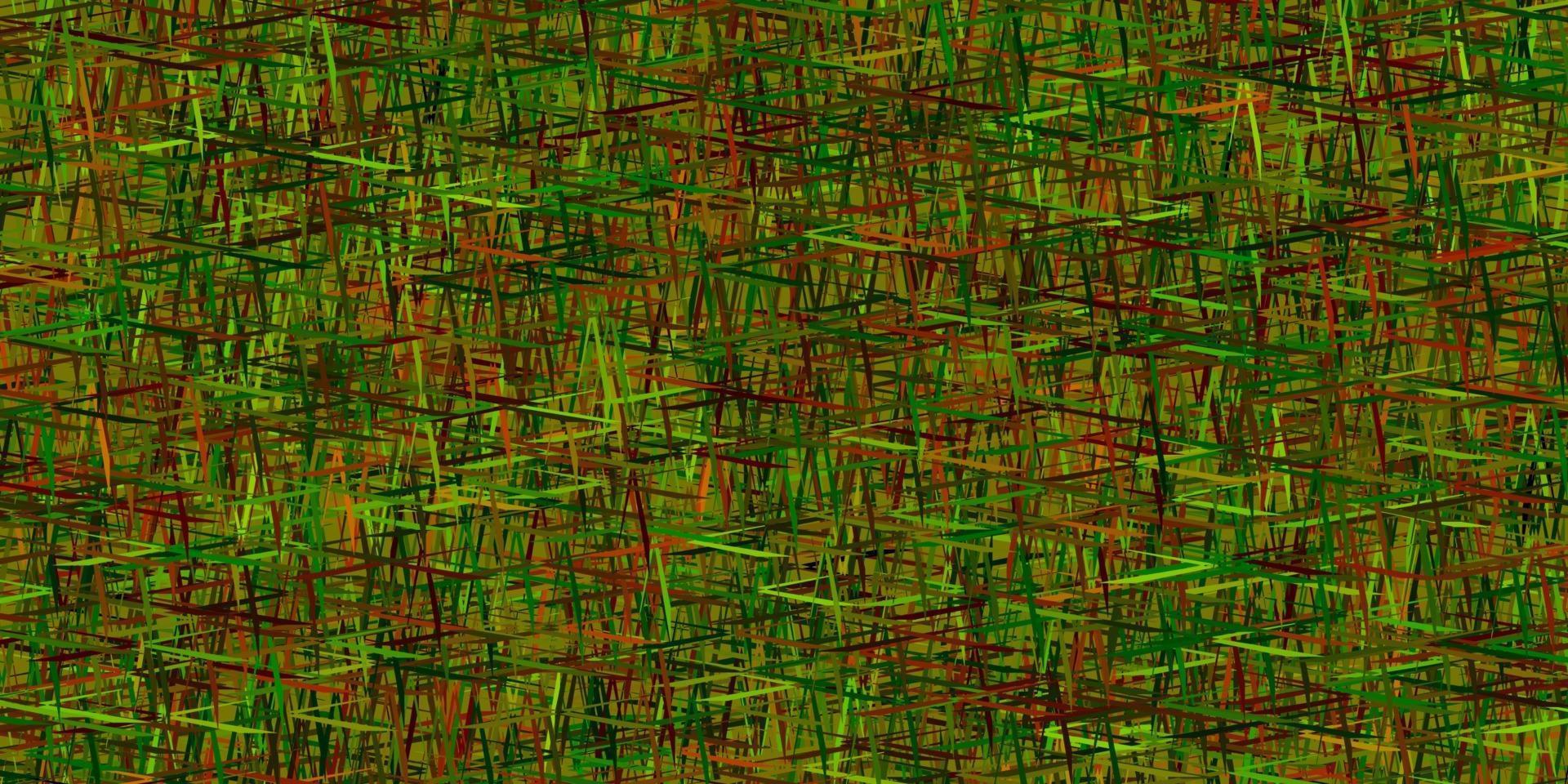 texture de vecteur multicolore sombre avec des lignes colorées.