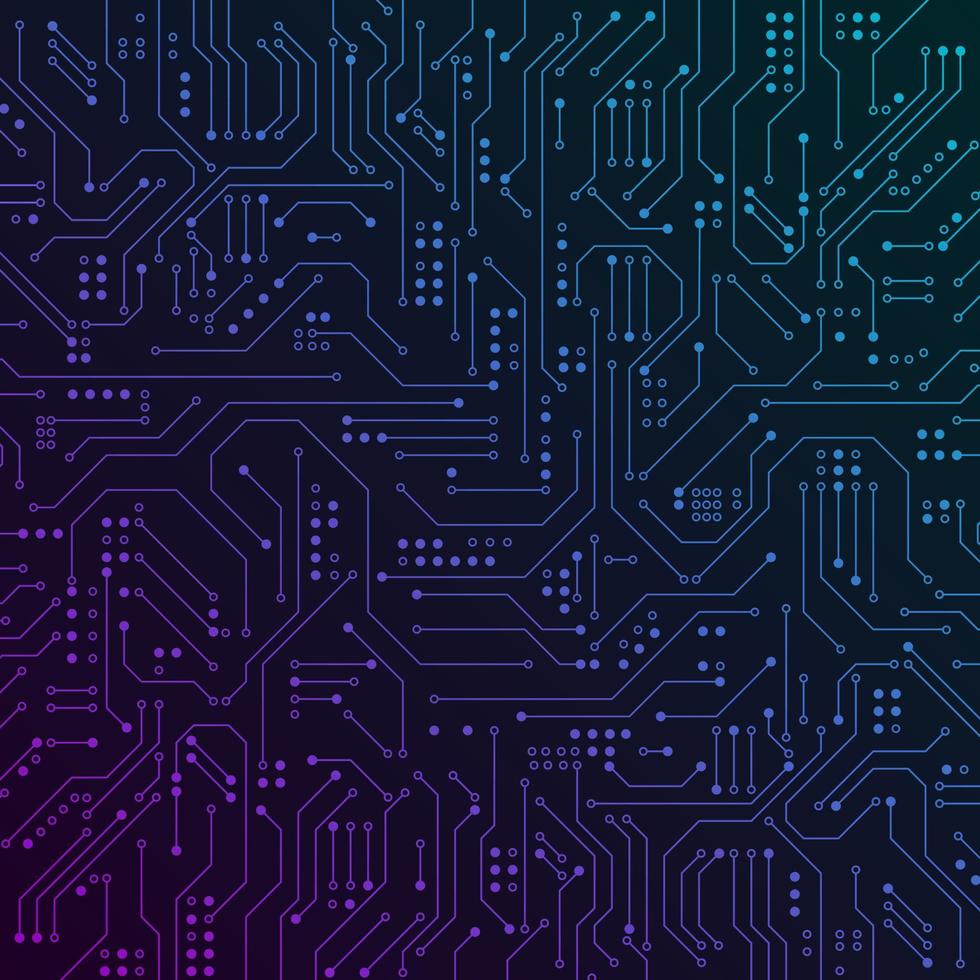 circuit planche illustration. abstrait ordinateur technologie. vecteur illustration