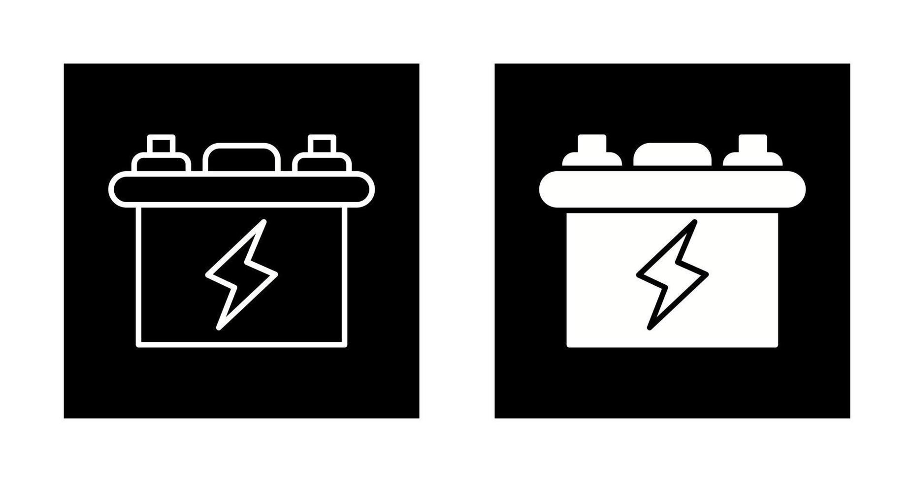 icône de vecteur de batterie