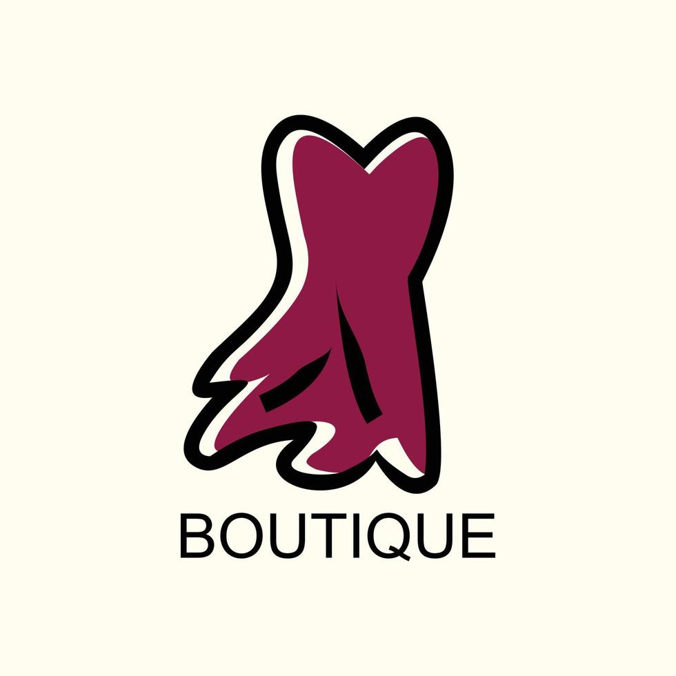 Créatif beauté logo conception . boutique logo concept. vecteur