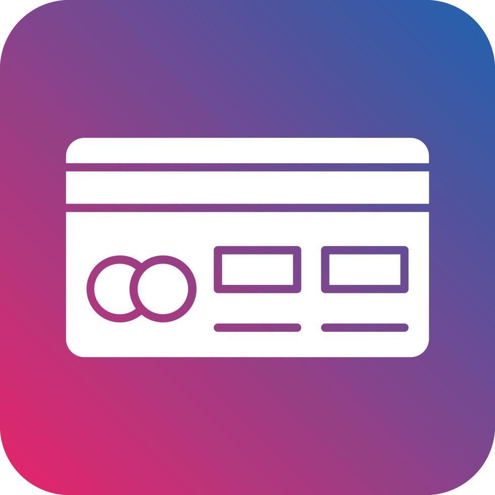 conception de vecteur d'icône de carte de crédit