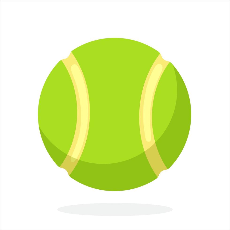 illustration de tennis Balle vecteur