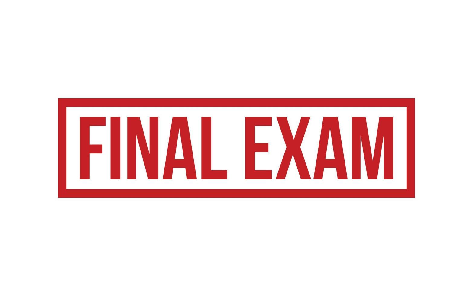 final examen caoutchouc timbre joint vecteur