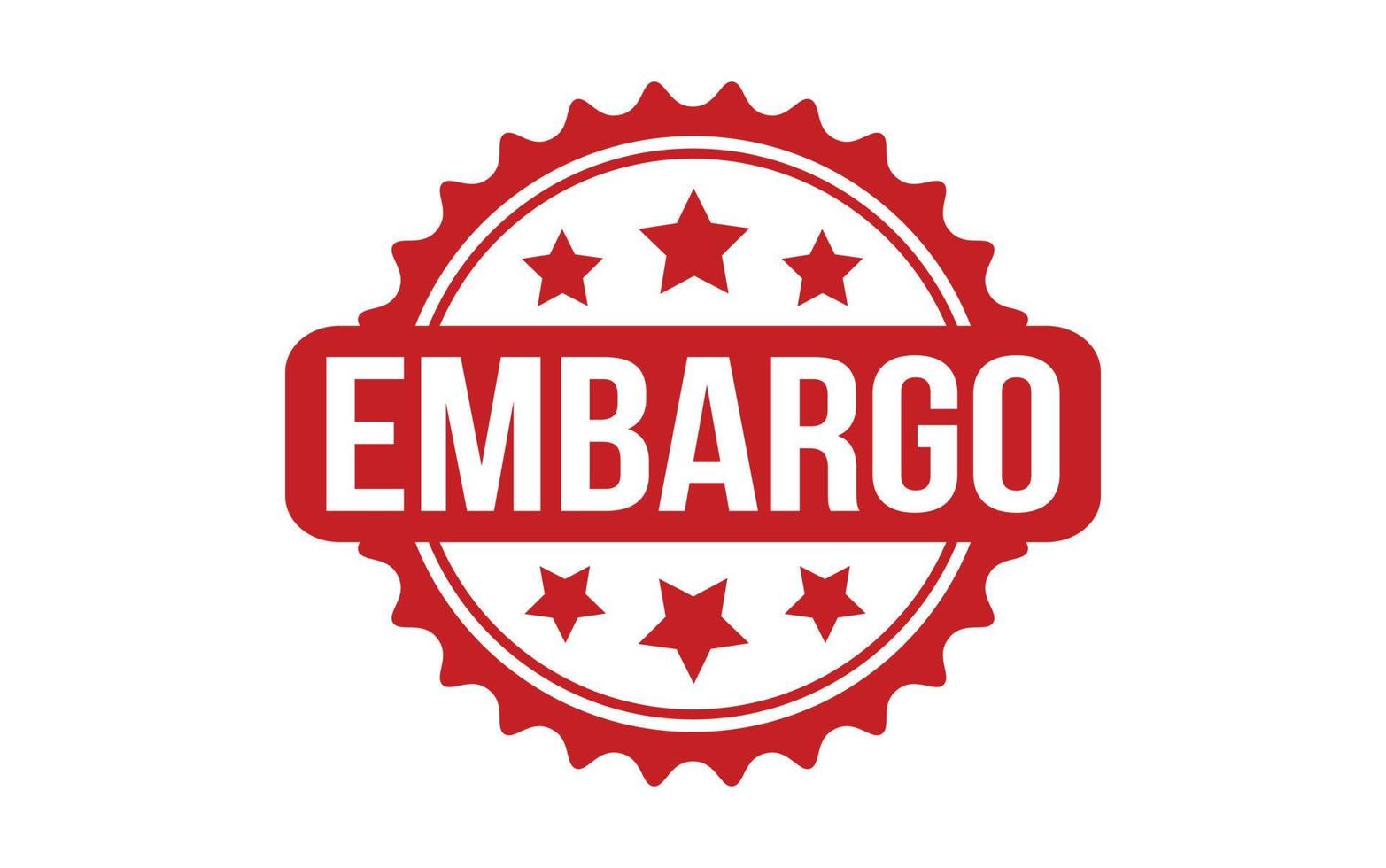 embargo caoutchouc timbre joint vecteur