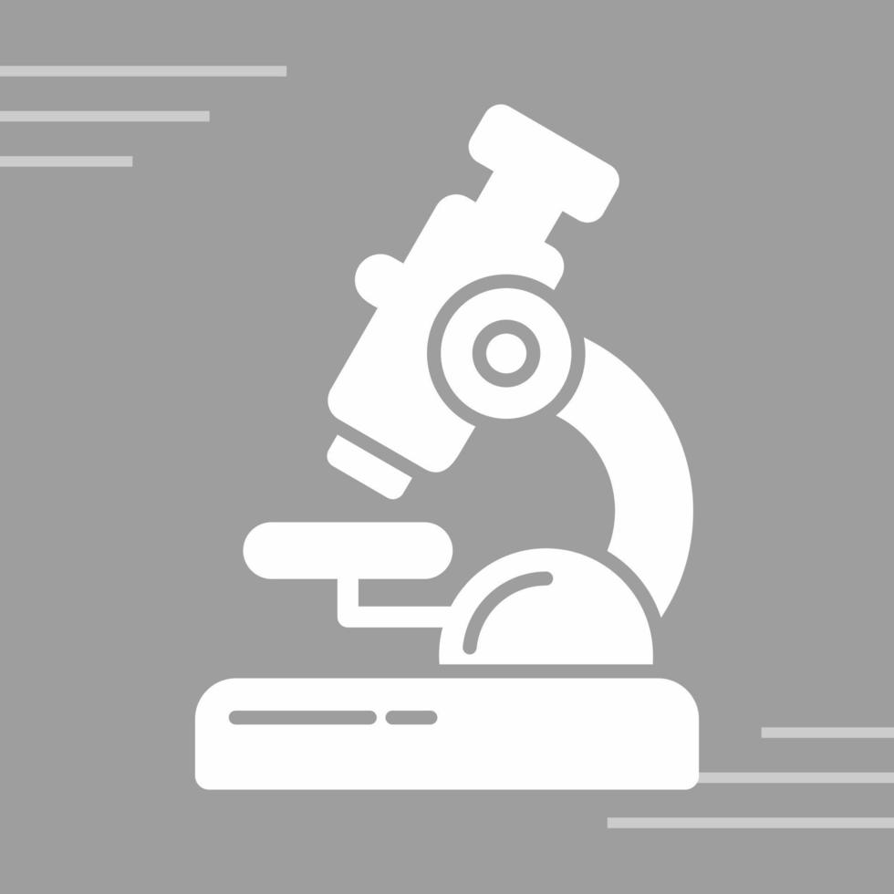 icône de vecteur de microscope