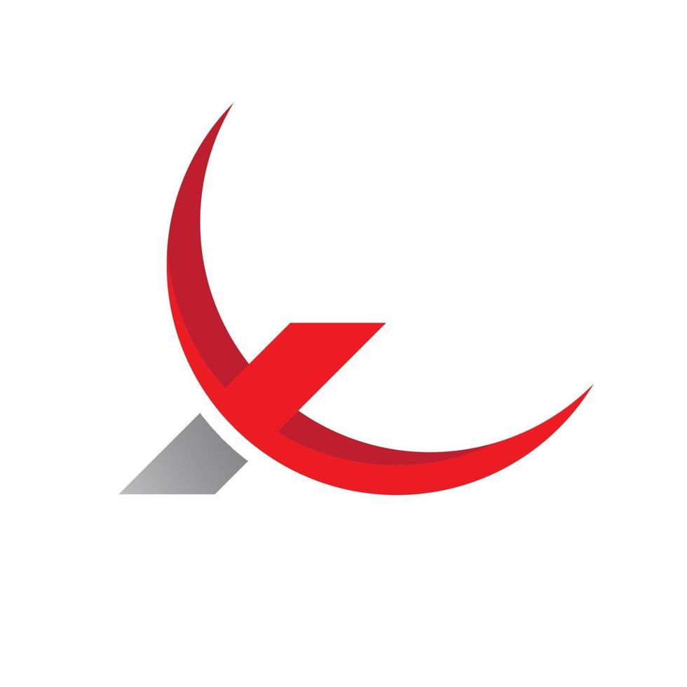 lettre initiale x logo, vecteur de conception de logo moderne