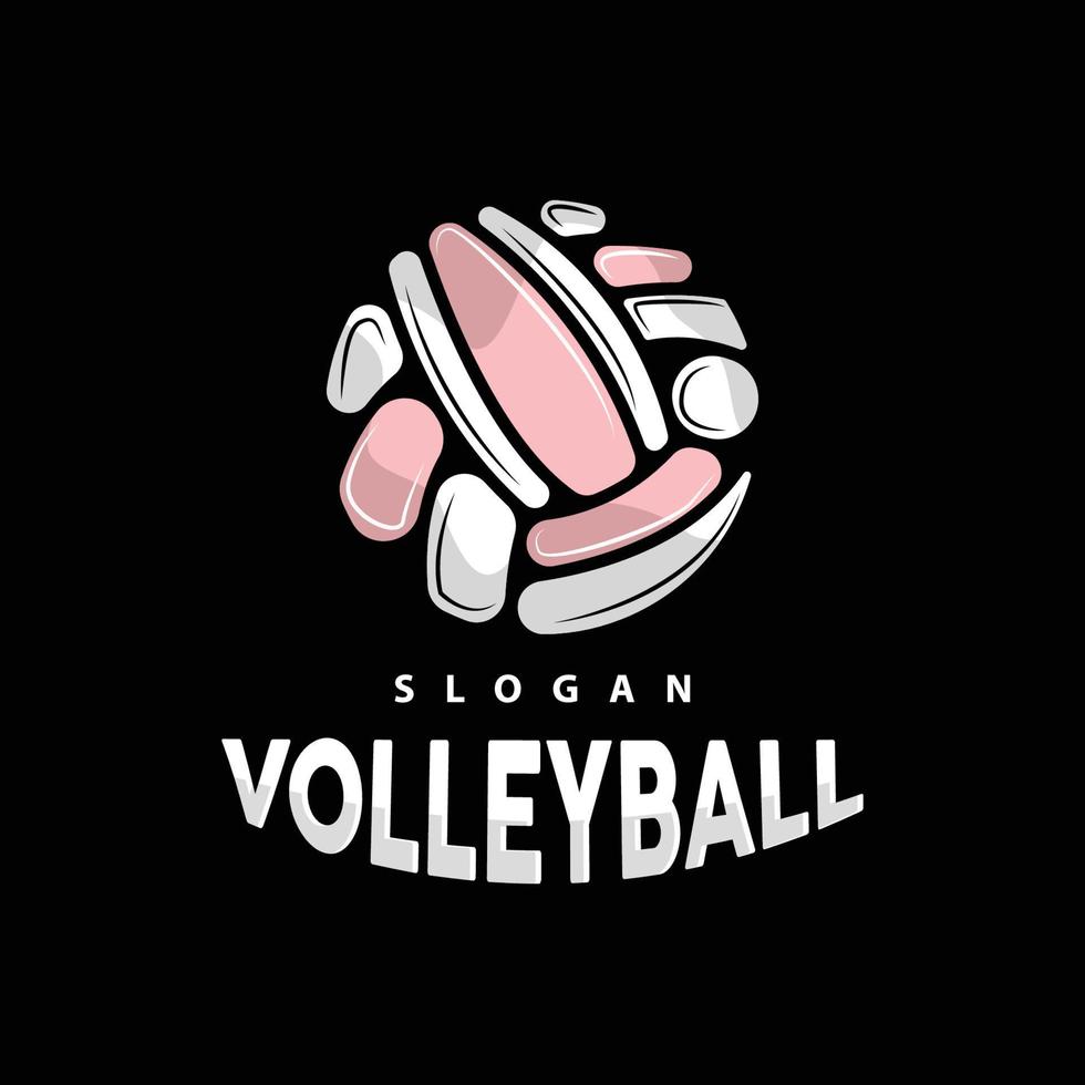 volley-ball logo, sport Facile conception, monde des sports tournoi vecteur, illustration symbole icône vecteur